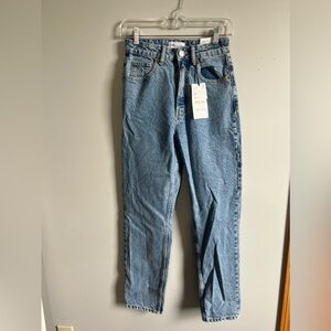 NWT Zara Classic Mom Fit Jeans